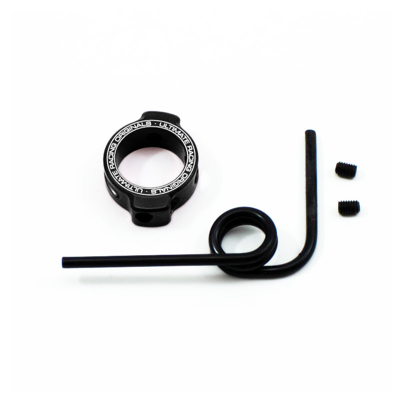 ULTIMATE MUFFLER SUPPORT ALU. RING (BLACK)