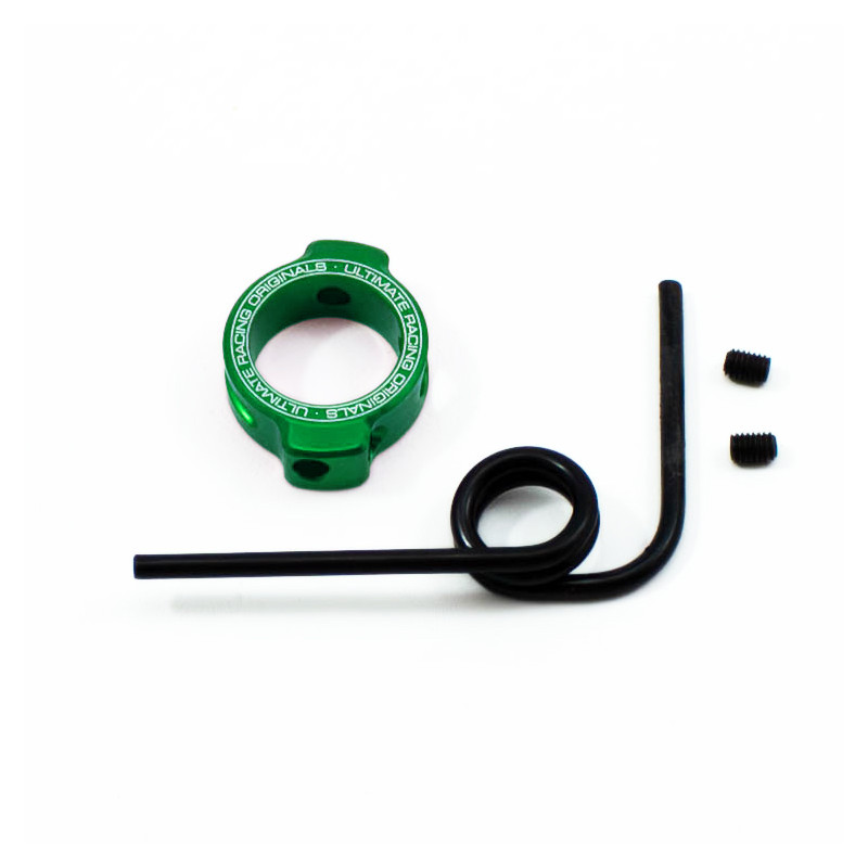 ULTIMATE MUFFLER SUPPORT ALU. RING (GREEN)