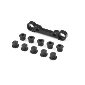 XB8 ALU LOWER SUSP. HOLDER SEMI-SPLIT BULKHEAD - FF - XRAY - 352340