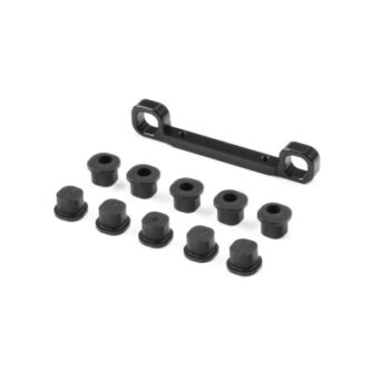 XB8 ALU FRONT UPPER ARM HOLDER SEMI-SPLIT BULKHEAD - XRAY - 352334