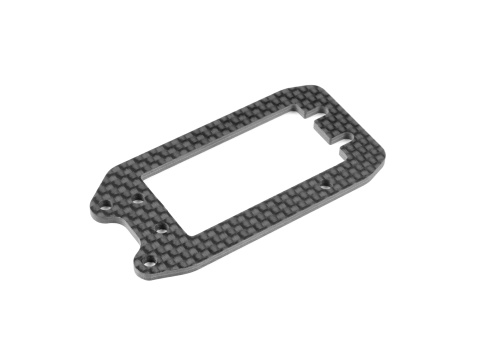 SADDLE PACK CARBON SERVO HOLDER - XRAY - 356107