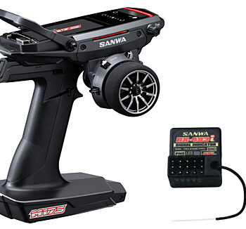 Sanwa M17S Radio + RX-493i Receiver & Preinstalled Battery