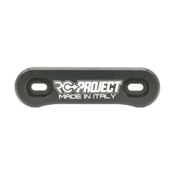 RC-Project One Piece Wing Button in Ergal 7075 T6 Black