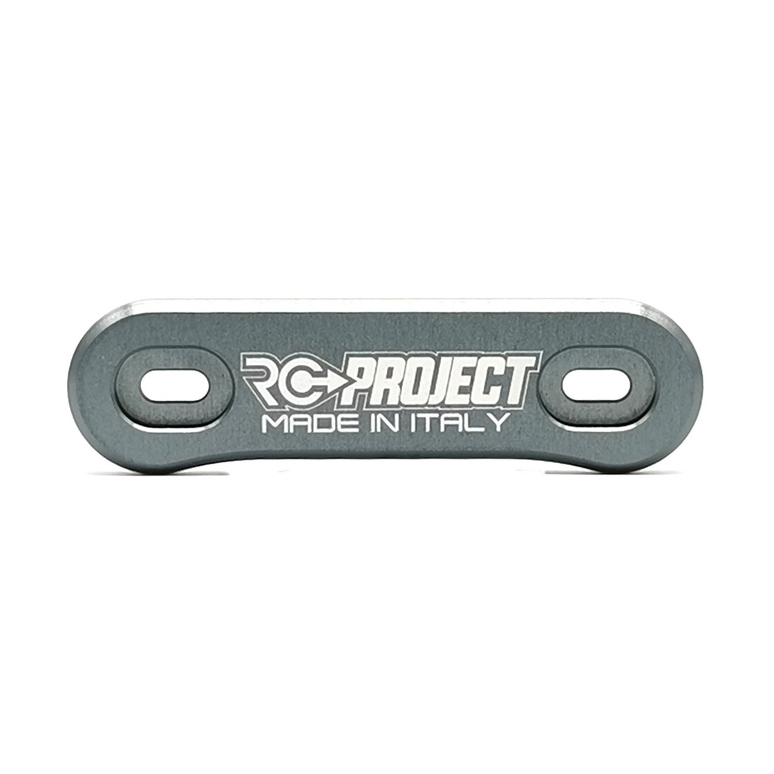 RC-Project One Piece Wing Button in Ergal 7075 T6 Grey