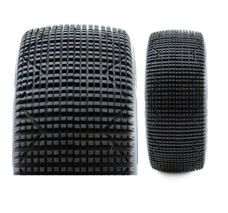 TRIGON v3 BUGGY S1 (SUPER SOFT) PRE-MOUNTED WHITE (2pcs.) - Image 3