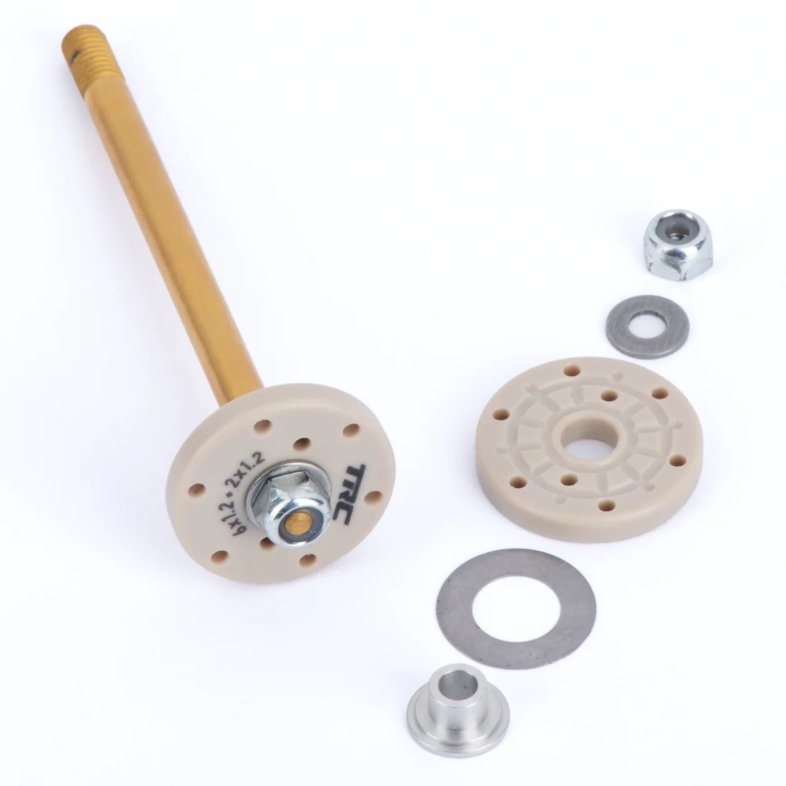 Valve shock pistons 6x1.2 + 2x1.2 Flat (OD 15.90mm/ID 2.6mm/H. 2.5mm) - QTY 2 - Image 3