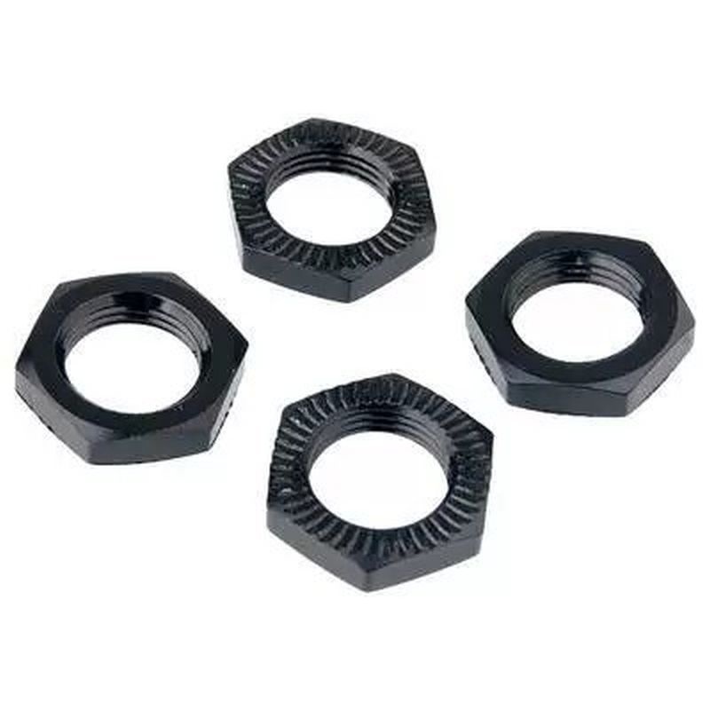 H-SPEED Alu 17mm Wheel Nut BLACK
