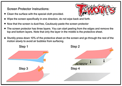 T-Work's Sanwa M17 Screen Protector - Image 2