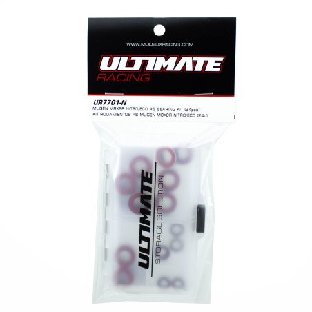 MUGEN MBX8R NITRO/ECO RS BEARING SET ULTIMATE (24pcs) - Image 2