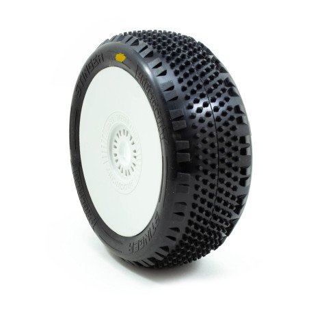 A2 STINGER v4/GRASSHOPPER v4 BUGGY (SOFT) PRE-MOUNTED WHITE (2+2pcs.) - Image 2