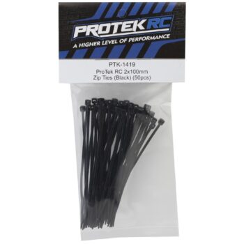 ProTek RC Cable Ties 2x100mm Black